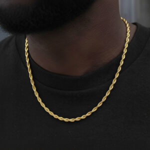 Rope Chain (Gold) (Multiple Sizes Available)