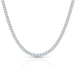 4MM Sterling Silver with CZ Tennis Chain - 18"