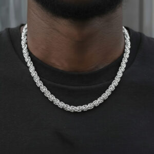 Byzantine Thick Cut Chain (Gold/Silver)