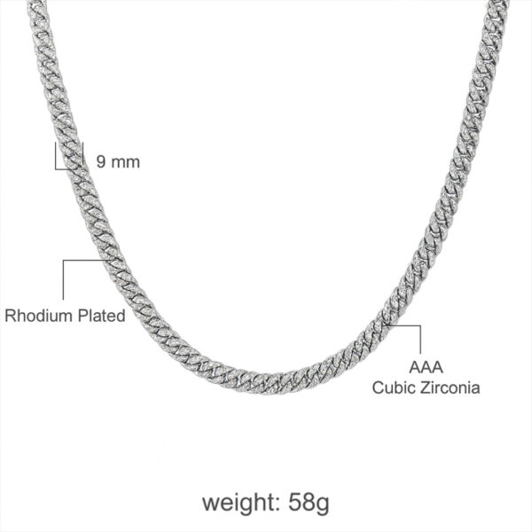 Iced Out 8 MM Cuban Chain - Image 5