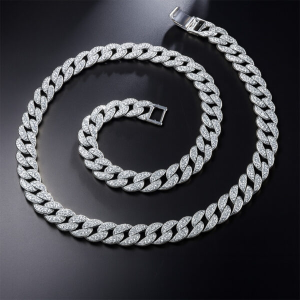 Iced Out 8 MM Cuban Chain - Image 3
