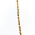 3MM Rope Chain - Gold