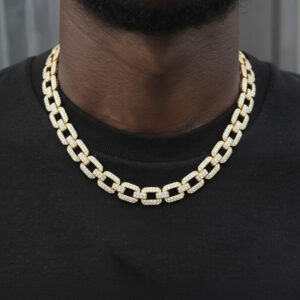 Curb Link Chain (Gold) 14mm